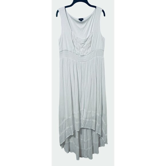 Torrid Classic Sleeveless High-Low Maxi Dress Cottagecore Lace Coquette Sz 14-16 - Picture 1 of 12